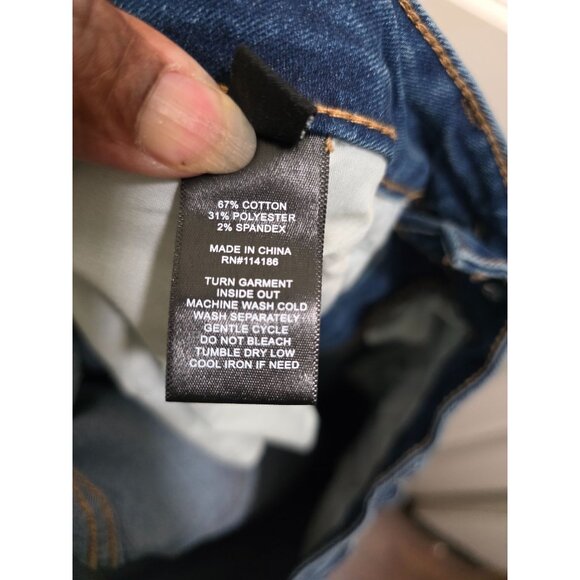 Frye Women's Mid-Rise Straight-Leg Denim Jeans Classic Blue Wash Size 10/30 - Picture 11 of 11